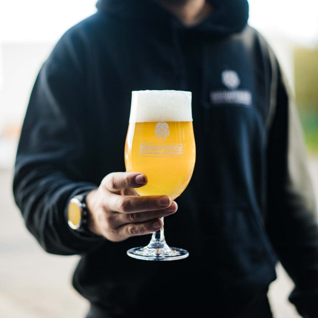 Brightside Stemmed Pint Glass