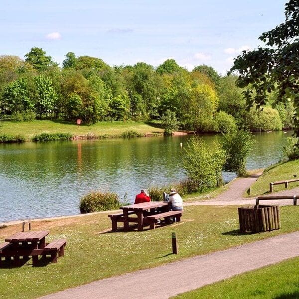 Walking around Chorlton Water Park